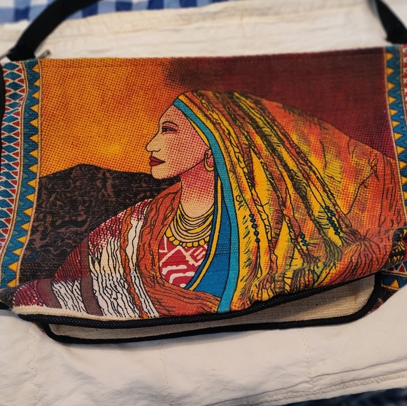 El Paso Saddle Blanket Co Purse Native American Tribal - Picture 4 of 10